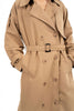 Oversize Camel Trençkot
