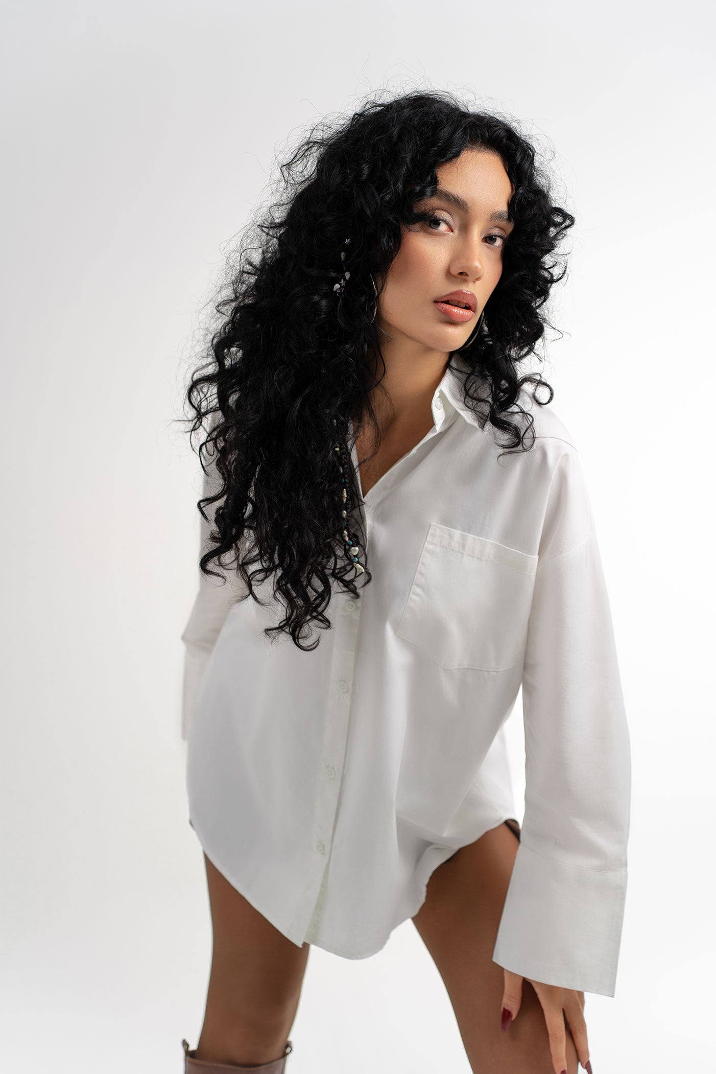 Oversize Poplin Gömlek